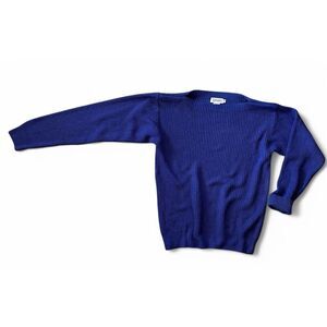Vintage Rafaella Women’s Silk Blend Blue Long Sleeves Sweater Size M